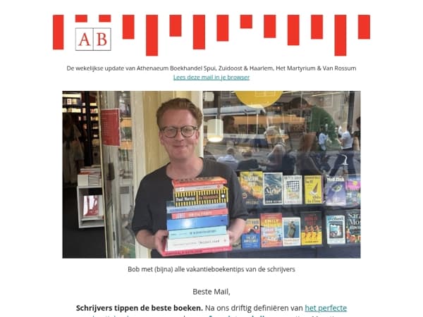 De beste vakantieboeken volgens favoriete schrijvers