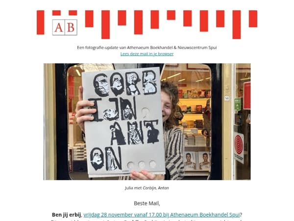 Bestel nu gesigneerd: Corbijn, Anton!