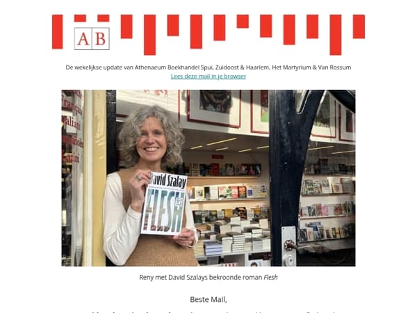 Booker Prize voor David Szalay!