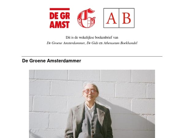 Boekenbrief: Anne Carson wint de Nobelprijs voor de Literatuur