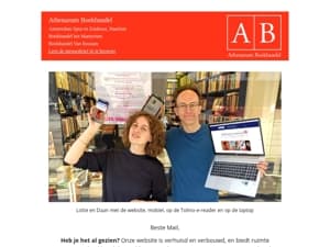 Een nieuwe website & een staartje Boekenweek