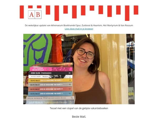 Schrijvers tippen vakantieboeken