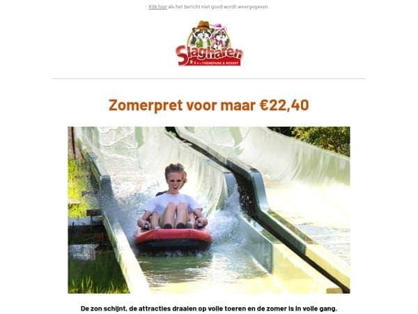 ☀️ Tickets nu €22,40, pak jouw zomervoordeel