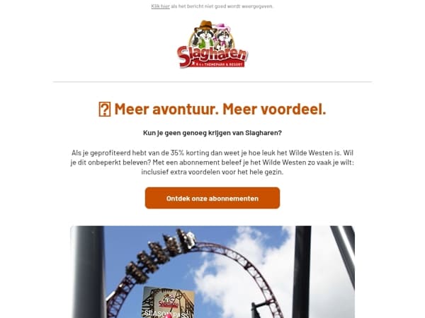 Beleef het Wilde Westen zo vaak je wilt 🤠
