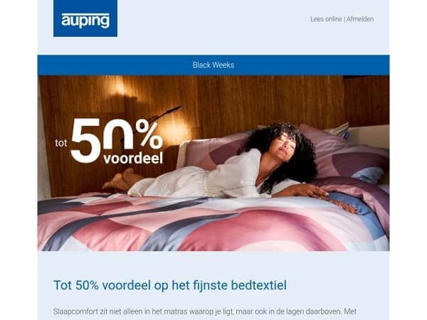 Black Weeks | Tot 50% op de laatste dekbedovertrekken 💙