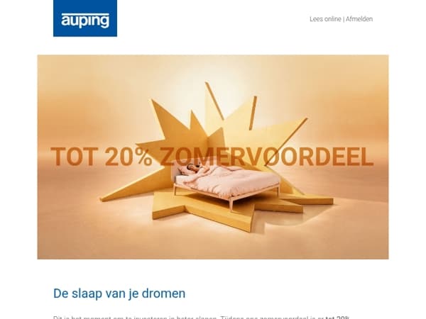 Ons zomervoordeel is begonnen 💙