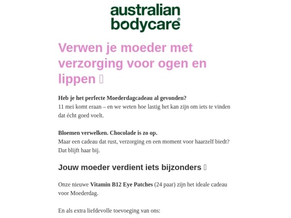 Het perfecte (gratis) Moederdagcadeau 🎁