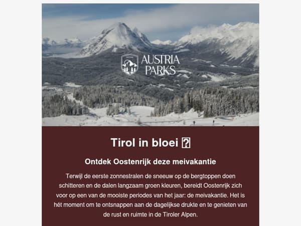 Meivakantie in de Alpen? Ja, graag! ⛰️☀️