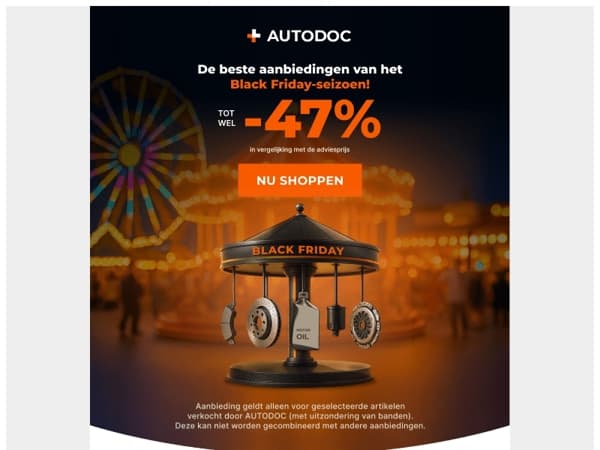  De Black Friday-aanbiedingen zijn er al! 🤩  