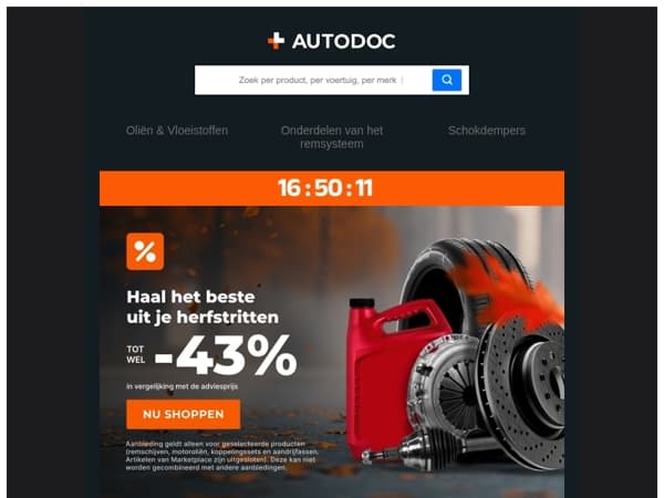  De prijzen vallen als bladeren in oktober 🍂  