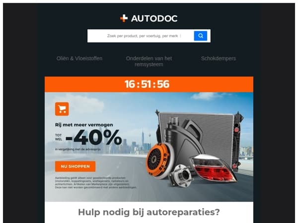  Het is weer tijd om auto-onderdelen te kopen! 🛒 