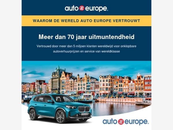 Uw autoverhuurpartner voor elke reis