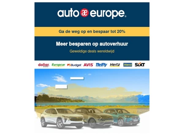 Mis het niet – Bespaar tot 20%