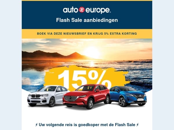Promoties tot 15% korting
