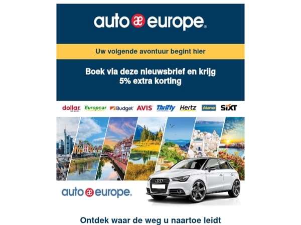 De weg wacht — Waar gaat u next naartoe?