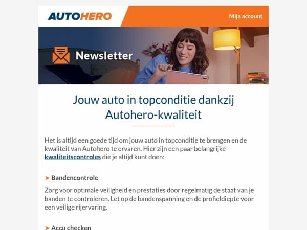 Met Autohero naar meer kwaliteit en rijplezier door een auto in topconditie!