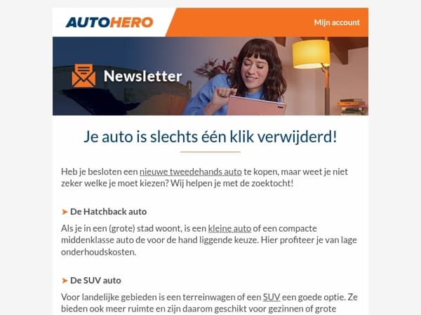 🚗 Vind je nieuwe tweedehands auto bij Autohero
