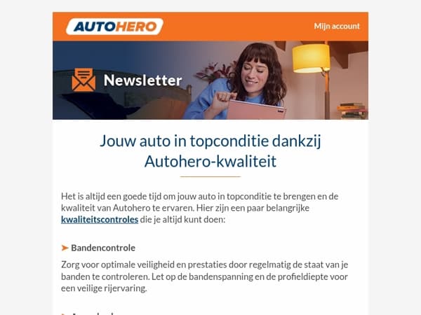 Met Autohero naar meer kwaliteit en rijplezier door een auto in topconditie!