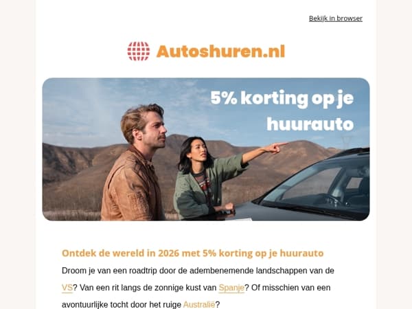 Ontdek de wereld in 2026