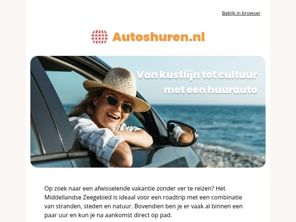 Op vakantie dichter bij huis langs de Middellandse Zee