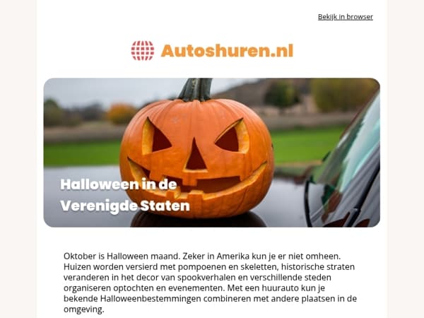 Halloween vieren in Amerika?