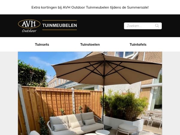 Extra kortingen. De summersale is van start!