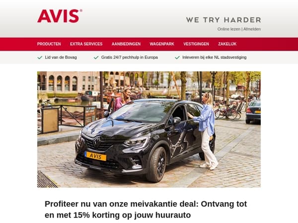 Binnenkort op pad in de Meivakantie? 🚗🌷