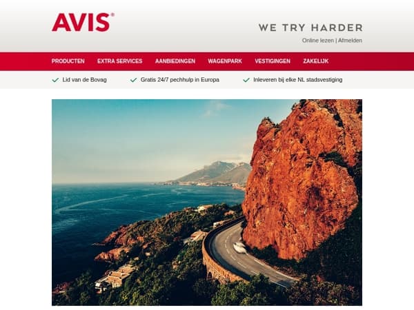Huur extra voordelig deze zomer met Avis! 🚗☀️
