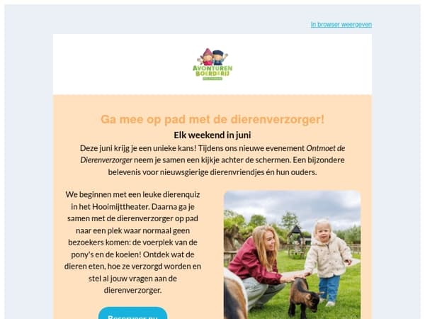 Exclusief kijkje achter de schermen op de boerderij! 