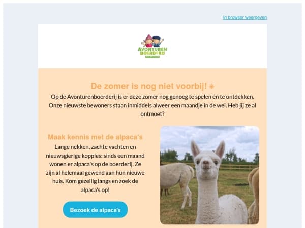 🦙 Heb jij onze nieuwe bewoners al ontmoet? 