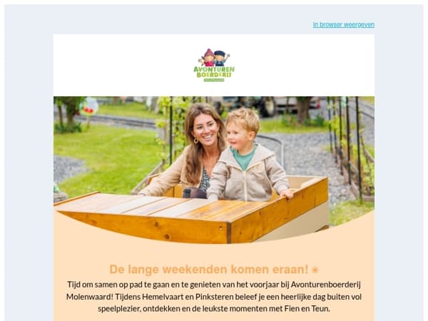 Het leukste uitje voor in jouw lange weekend! 
