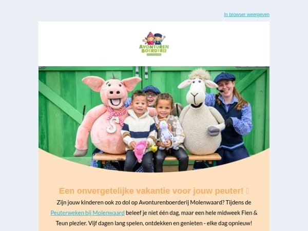 Vijf dagen lang spelen in Molenwaard! 🛝