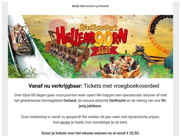 🚨 3, 2, 1 Lets Go! Tickets voor het nieuwe seizoen zijn nu verkrijgbaar...