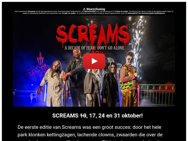 Screams 2026 in beeld! 🔥