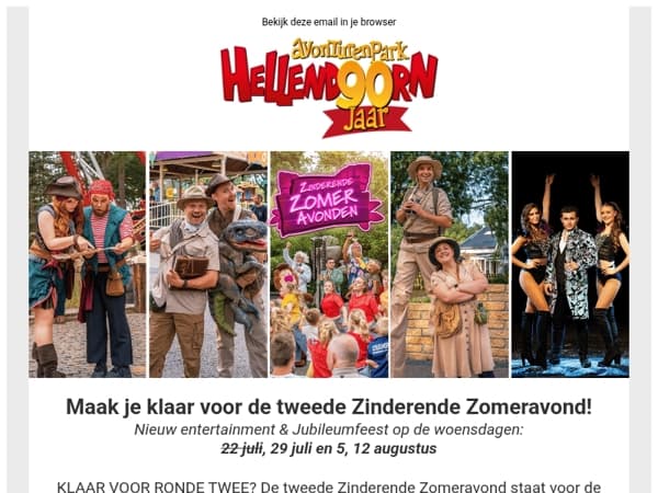 🎉Maak je klaar voor de tweede Zinderende Zomeravond!