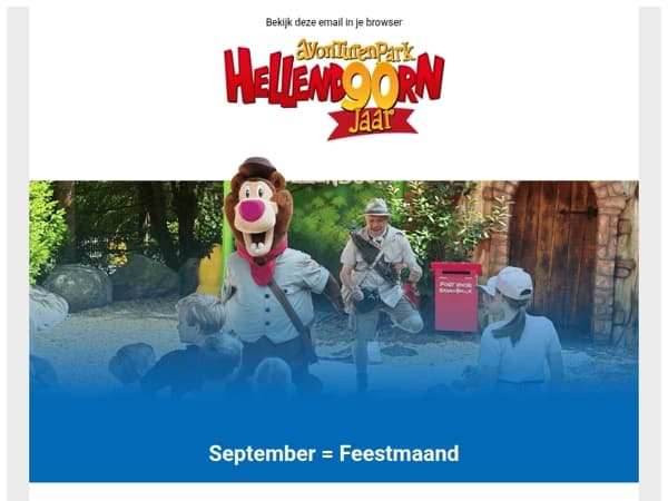 🎉September = Feestmaand!