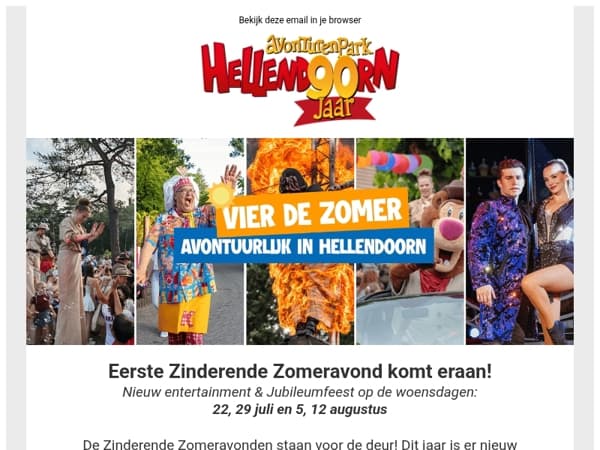😍De eerste Zinderende Zomeravond komt eraan!