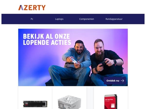 Acties die je niet wilt missen!