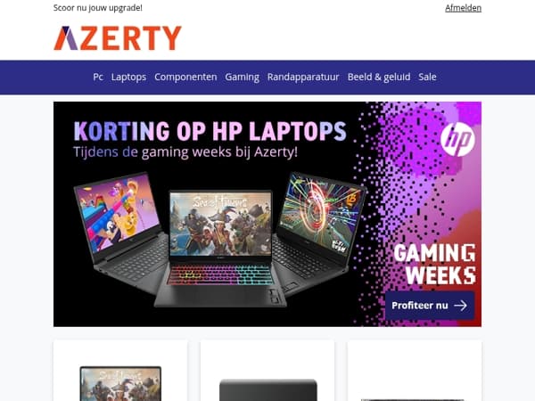 Gaming Weeks bij Azerty!