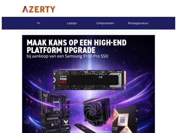 Maak kans op een high-end platform upgrade!