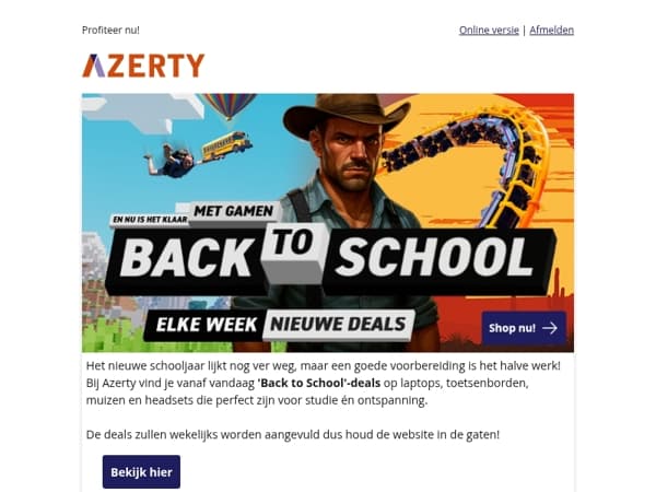Early Bird Back To School-Deals