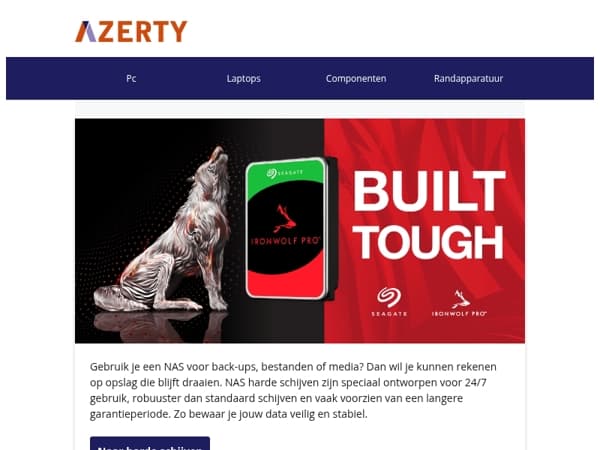 Geef je NAS de opslag die blijft draaien