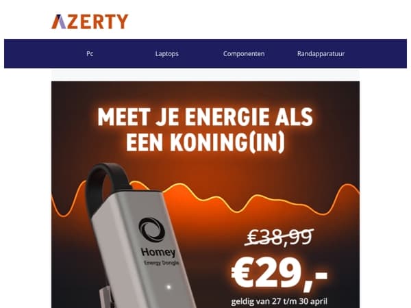 Gisteren was het Koningsdag, vandaag kun jij koning zijn over je energieverbruik.