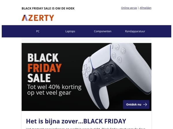 Het is bijna zover…​