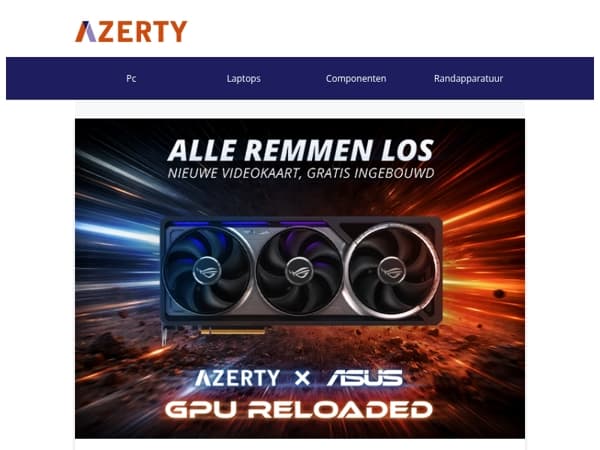 Alle remmen los! Nieuwe videokaart, gratis ingebouwd