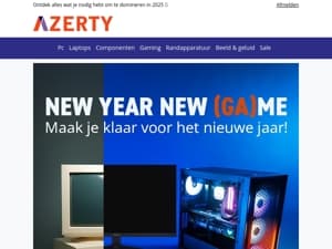 Begin 2025 sterk: New Year, New (Ga)me!
