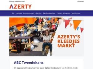 Azerty's kleedjesmarkt