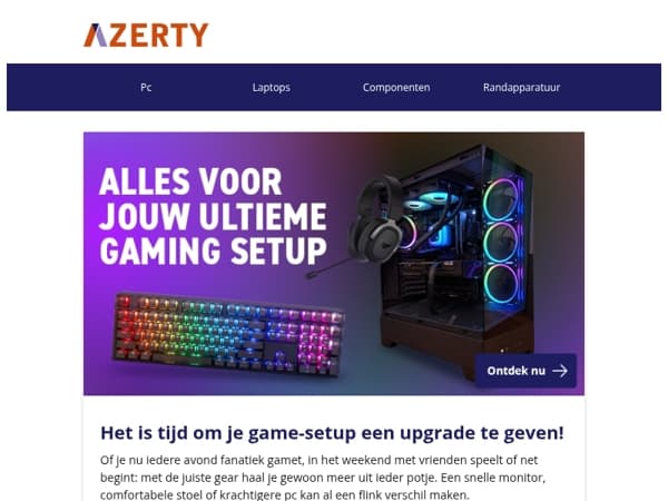 Nu al klaar met je gaming spul?