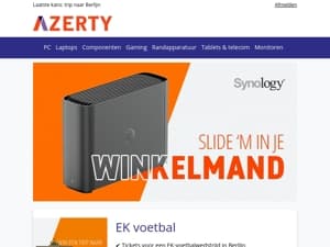 Slide 'm in je winkelmand!