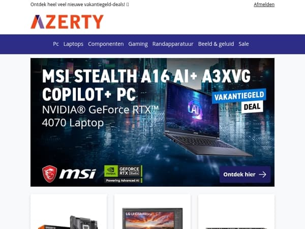 WIN: €1000 Shoptegoed bij Azerty